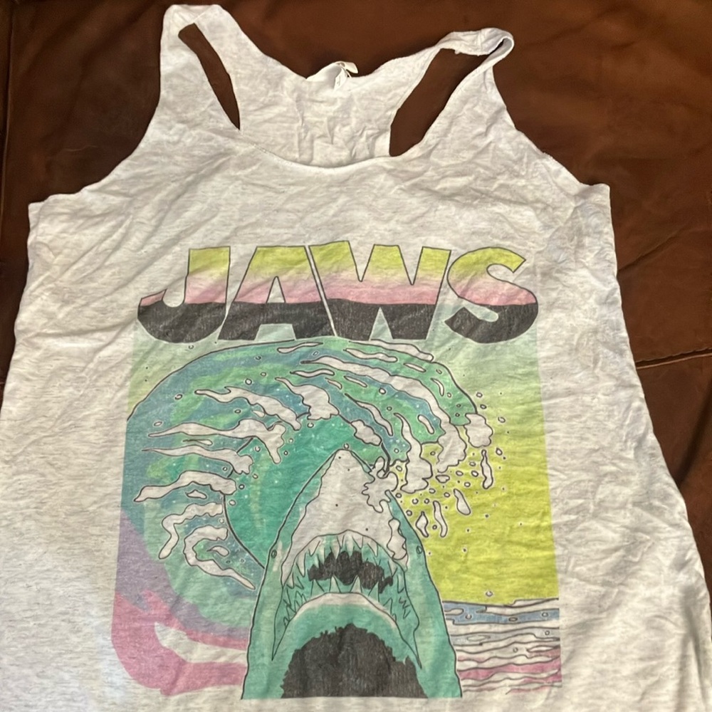 Jaws Graphic Tank Top